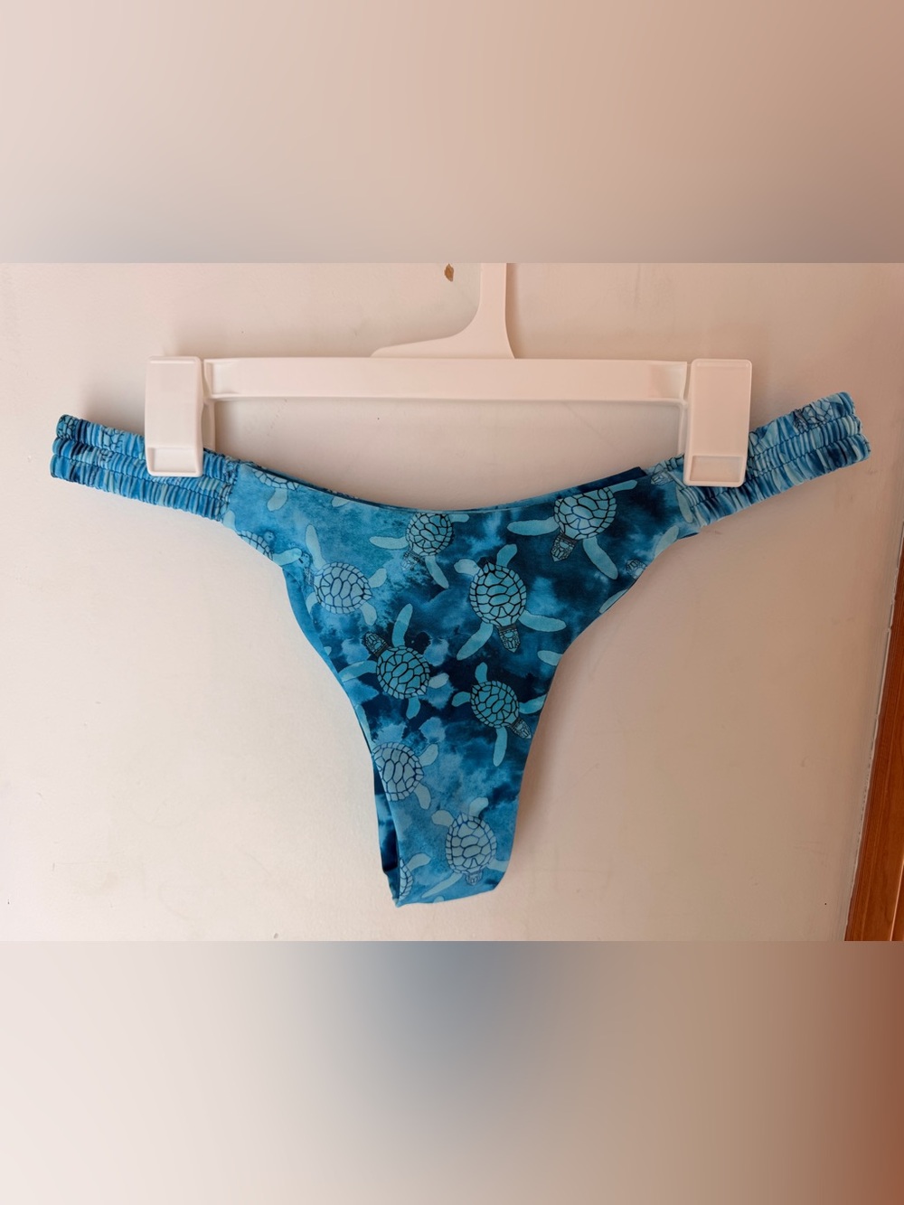 Moana Bikini Blue Reversible Bikini Bottoms Size Large